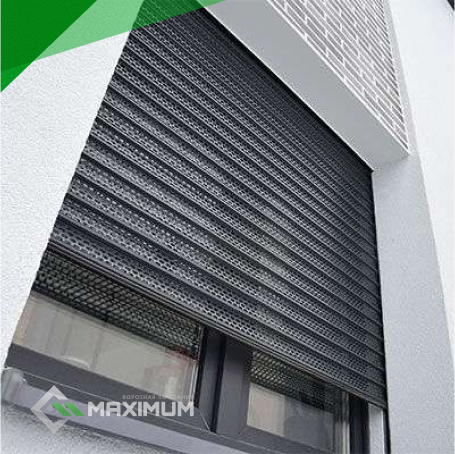 Алютех Security AEG56/P 1700x2200 с мелкой перфорацией