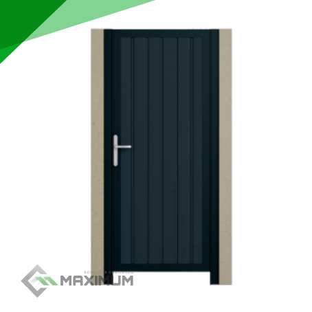 Калитка уличная Алютех Prestige 900x2100 мм с заполнением профлист